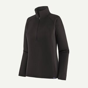 Patagonia Women's Black Long Sleeve Quarter-Zip Top